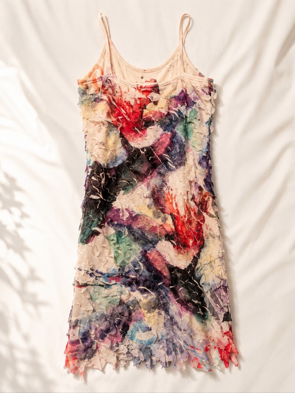Ju-Ju-Be Colorful Abstract Mini Dress